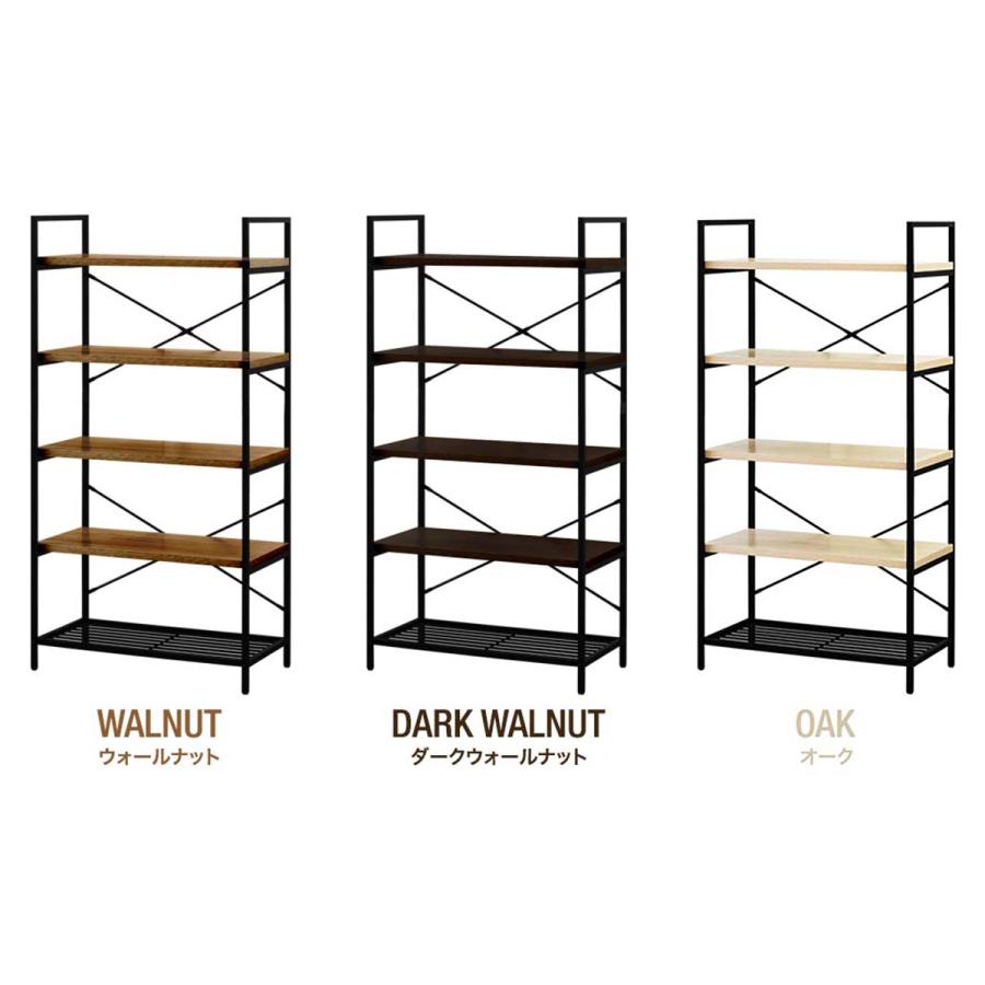 1年保証 ラック スチール 幅80cm 5段 シェルフ オープンラック