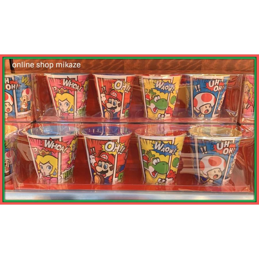 USJ 任天堂 スーパーマリオ メラミンカップ 4個セット お土産 グッズ