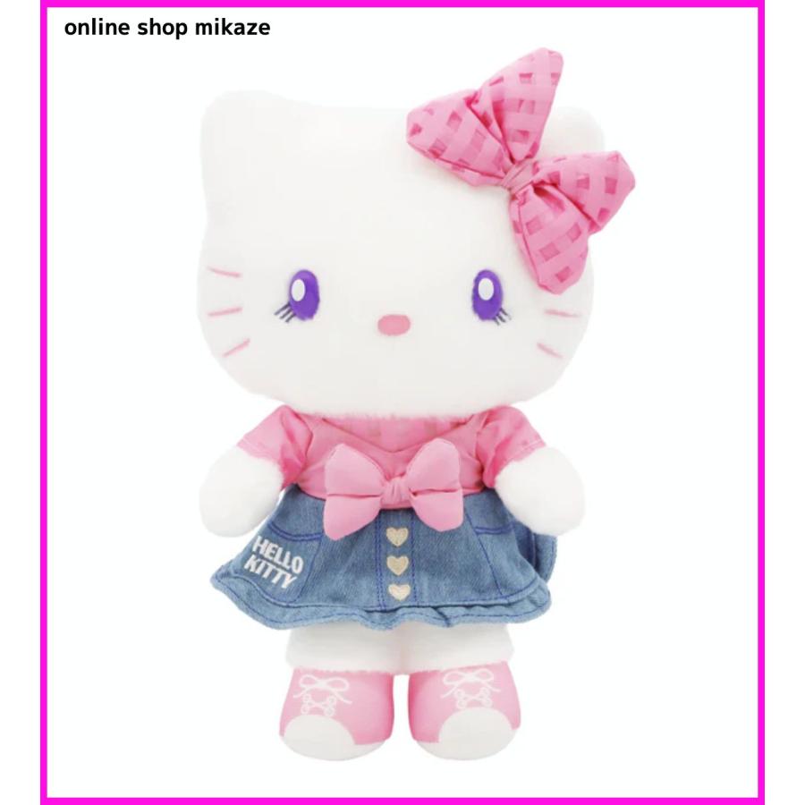 USJ ハローキティ ぬいぐるみ デニムスカート Sサイズ お土産 グッズ