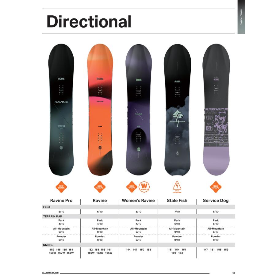 ROME SDS 早期予約 25-26 ROME SNOWBOARDS STALE FISH ローム