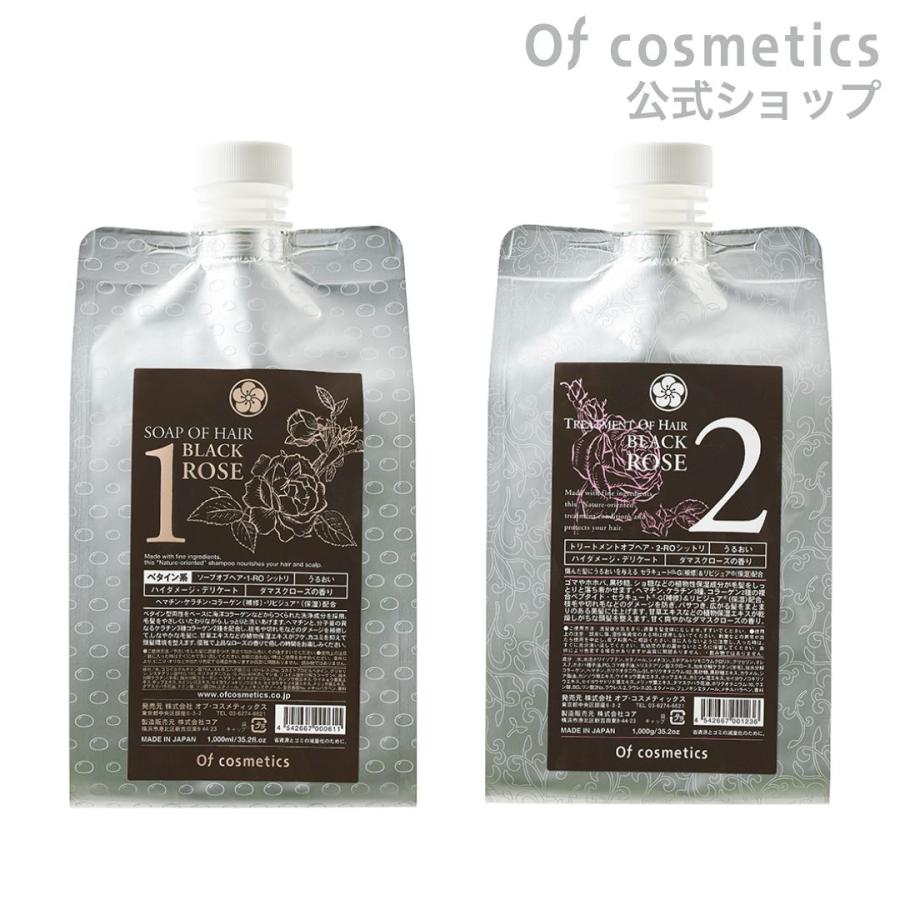 ソープオブヘア・1-ROシットリ 1000ml トリートメントオブヘア・2-RO