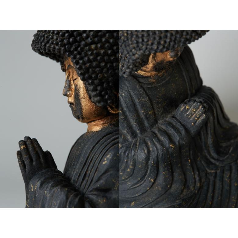 インテリア 雑貨 置物 TanaCOCORO[掌] 五劫思惟阿弥陀(ごこうしゆい