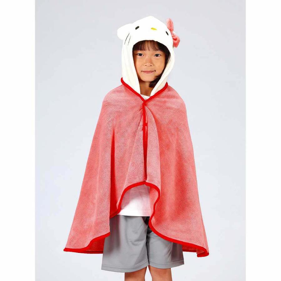 スケーター Skater 吸水速乾フード付きバスポンチョ ハローキティ BPO1