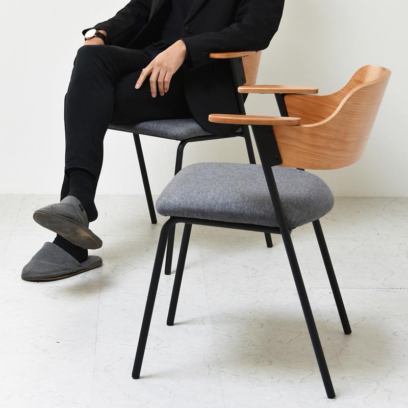 ダイニングチェア 2脚セット 椅子 おしゃれ 肘置き 肘掛け イス チェア