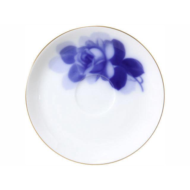 大倉陶園 【大倉陶園直営店】 ブルーローズ（8211） カップ＆ソーサー