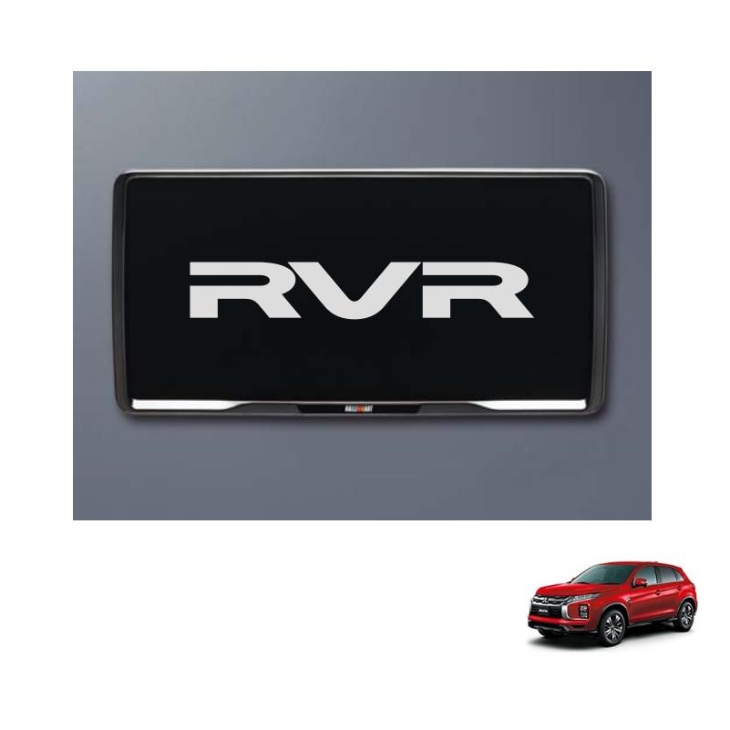 三菱（MITSUBISHI） (80UT)RALLIART/ナンバープレートフレーム(1枚分