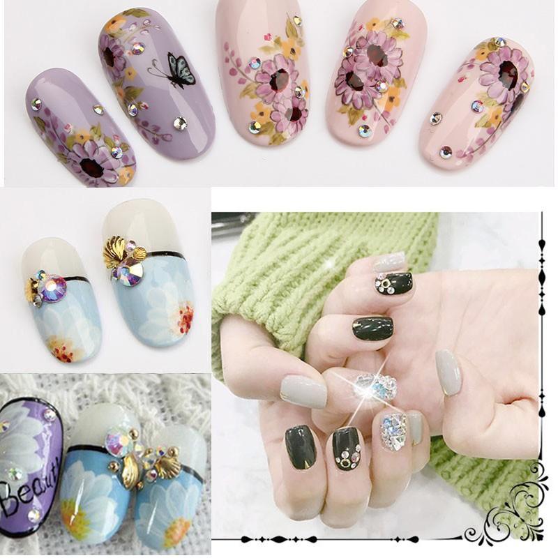 100個入り 50個入り 高級スワロフスキー並み ラインストーン ネイル