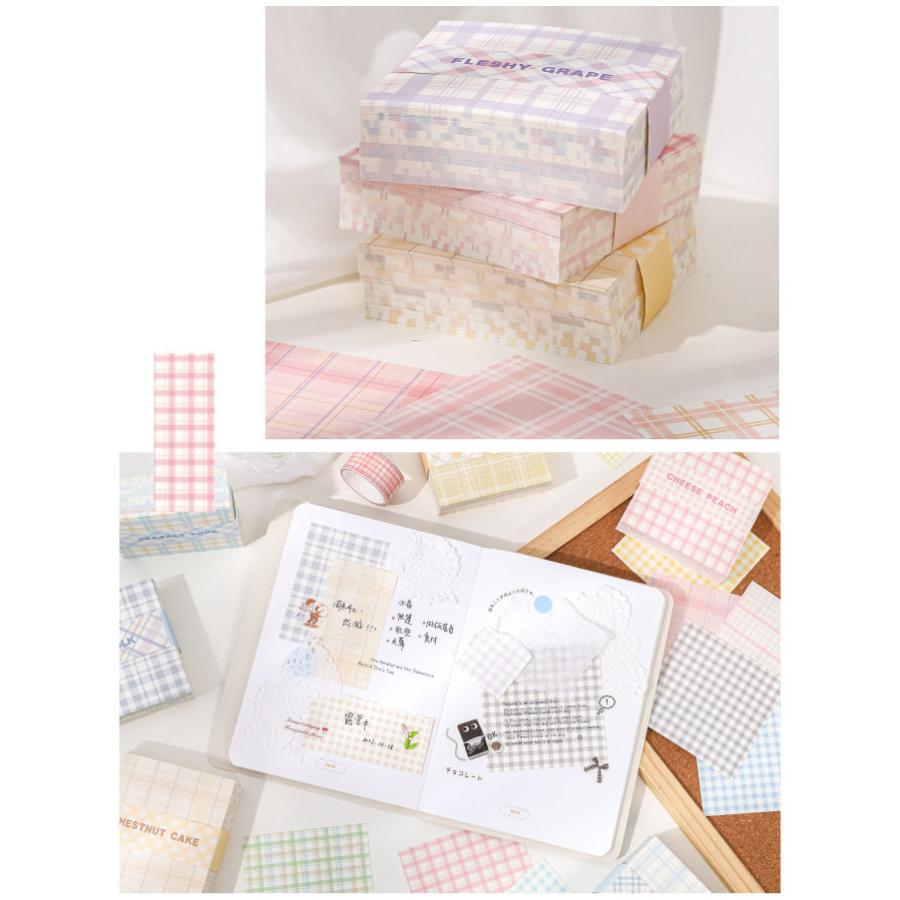 大容量 200枚 海外 かわいい 便箋 メモ帳 素材紙 コラージュ素材