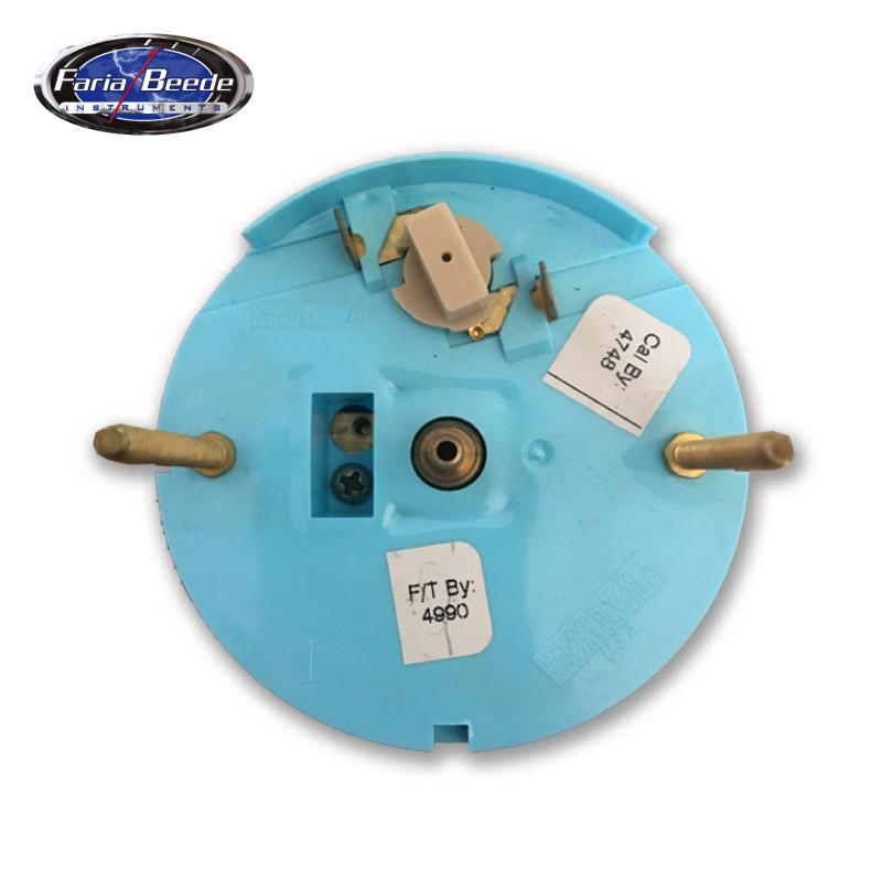 船外機用 タコメーター 黒 ブラック FARIA製 12V ゲージ 船 ボート