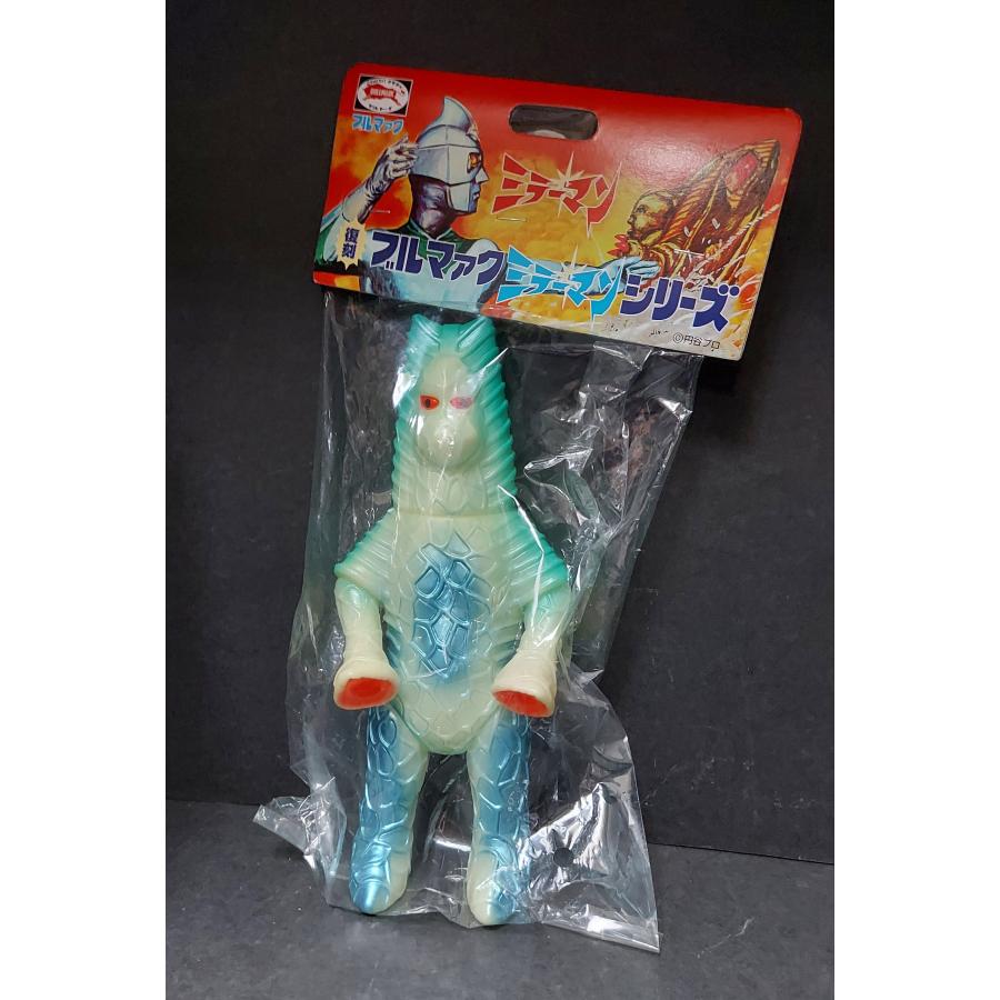 ソフビ 復刻 ブルマァク ミラーマンシリーズ 分身怪人 マルチ（蓄光