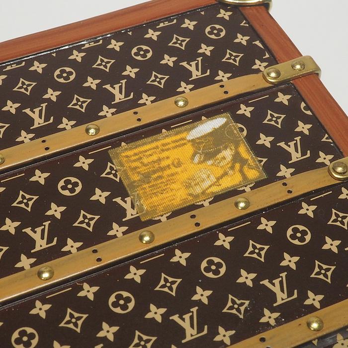 音羽屋□ ルイ・ヴィトン LOUIS VUITTON トランク型 ペーパーウェイト