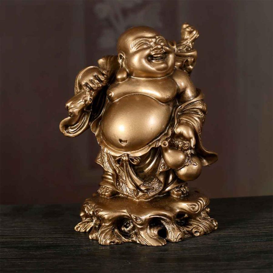 本日 クーポン+PayPay高還元】布袋尊 布袋様 立像 贈り物 プレゼント