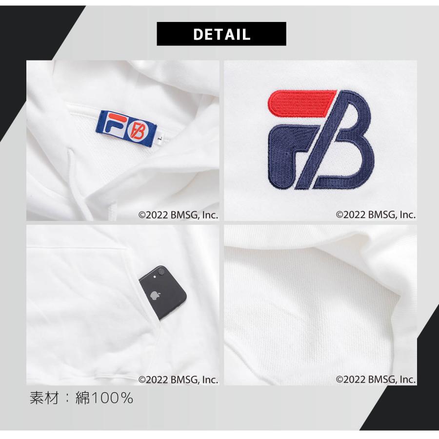 FILA（フィラ） 特価 BE:FIRST ビーファースト パーカー メンズ