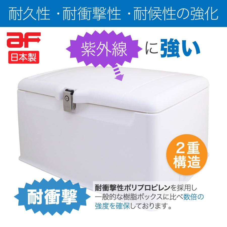 旭風防 旭精器製作所 郵政集配用大型キャリーボックス 白 af スーパー