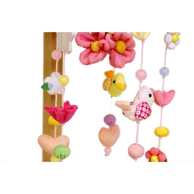 久月 つるし雛 パステルうさぎ 吊るし飾り SI03-7 コンパクト 可愛い