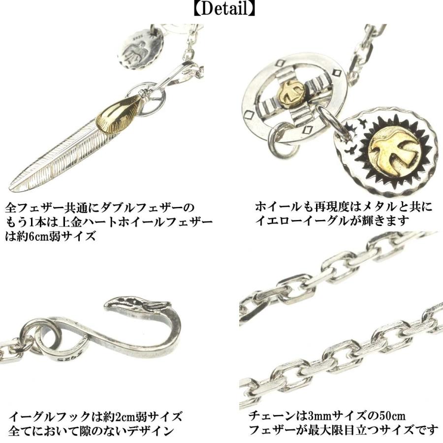 メンズ ネックレス ペンダント ゴローズタイプ 復刻 レプリカ ダブル