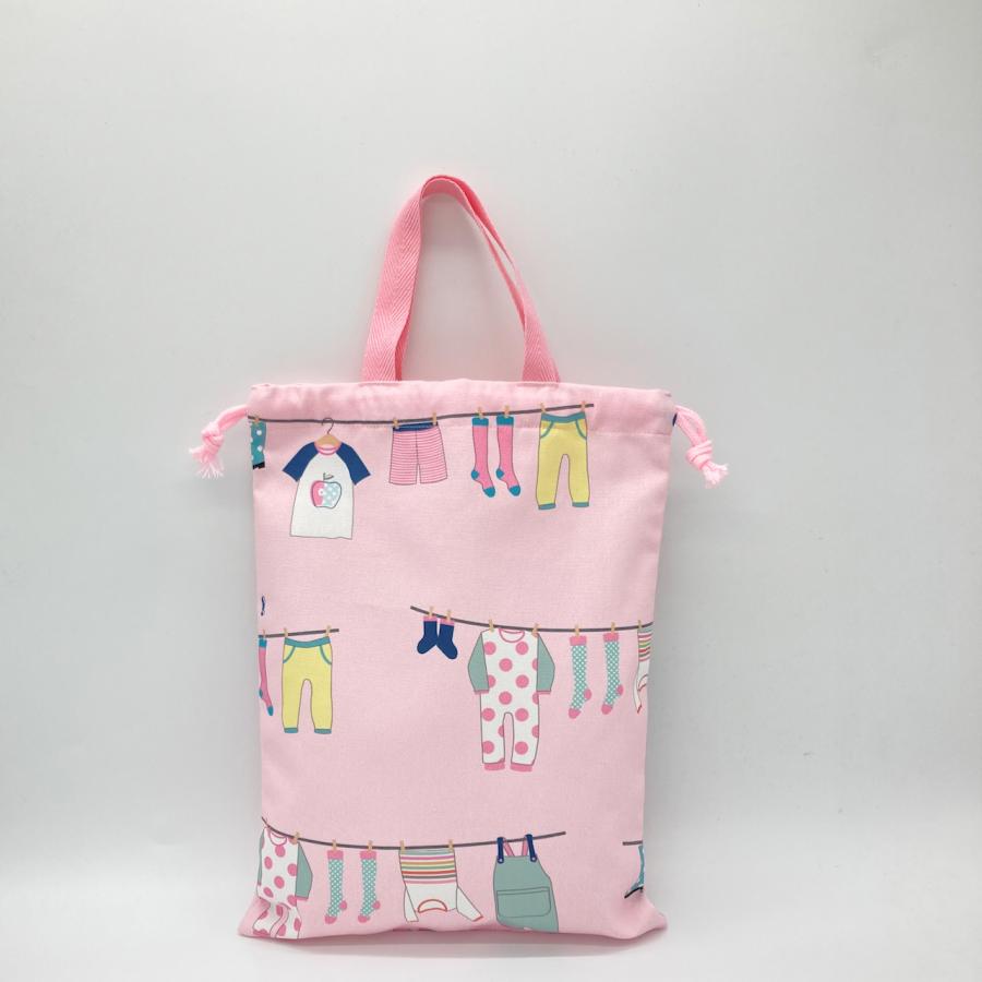 30％OFF体操着入れ 体操着入れバッグ 24×32 持ち手付 巾着袋 体操服