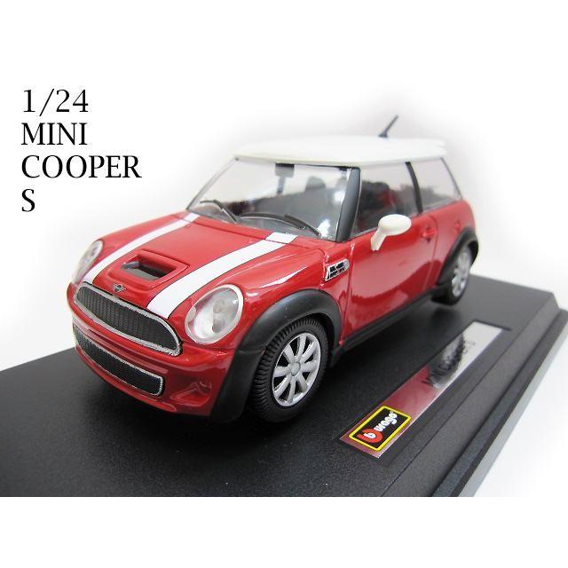 BMW 1/24 ミニクーパー S 3ドア 赤 ミニカー minicooper S 車
