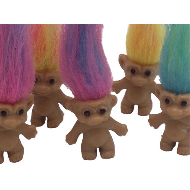送料無料 ミニミニ トロール 人形 おまかせアソート 10体セット