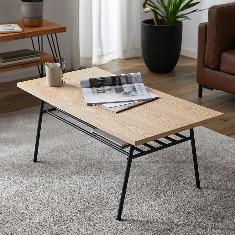 LOWYA（ロウヤ） テーブル リビング ロー おしゃれ センター 木製 木目