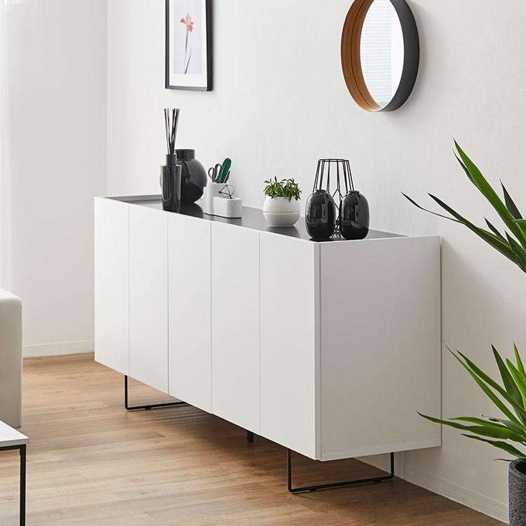 LOWYA（ロウヤ） サイドボード キャビネット おしゃれ 収納 リビング