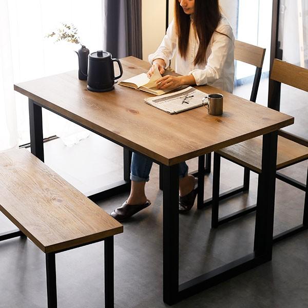 LOWYA（ロウヤ） ダイニングテーブル テーブル 幅118cm パソコンデスク