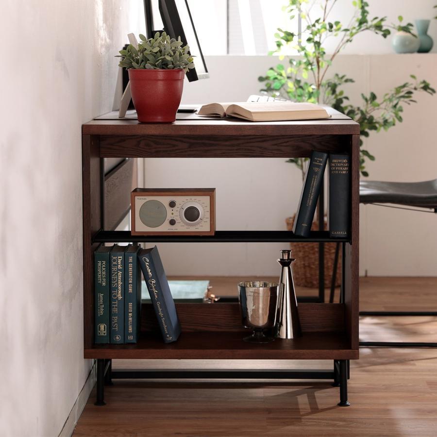 LOWYA（ロウヤ） ラック 棚 収納 木製 おしゃれ サイドテーブル