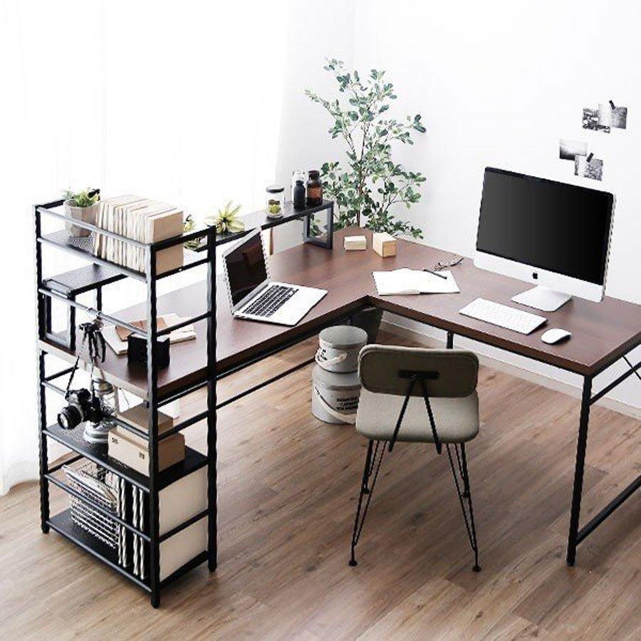 LOWYA（ロウヤ） パソコンデスク L字型 l字 PCデスク ワークデスク