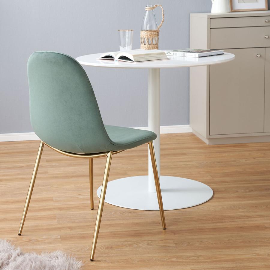 LOWYA（ロウヤ） ダイニングテーブル 丸テーブル 丸 ホワイト 白 円形