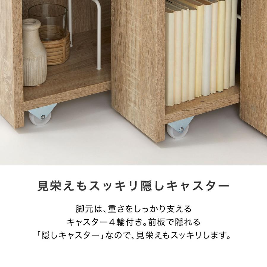 LOWYA（ロウヤ） 本棚 大容量 おしゃれ 収納 棚 薄型 スリム ラック