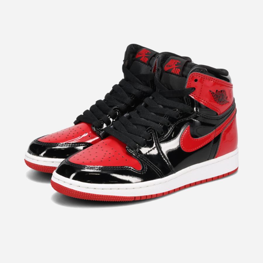 エア ジョーダン 1 NIKE AIR JORDAN RETRO HIGH OG GS 【BRED PATENT