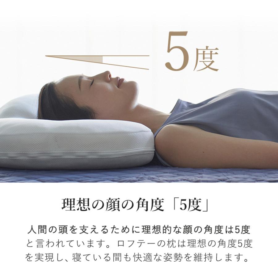 LOFTY 新発売 枕 高級 プレミアム 9セルピロー エアファイバー 肩こり