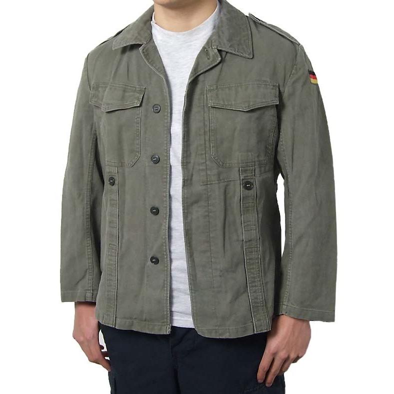 ドイツ軍 ビンテージ 初期型 モールスキンジャケット USED G14U= : LA