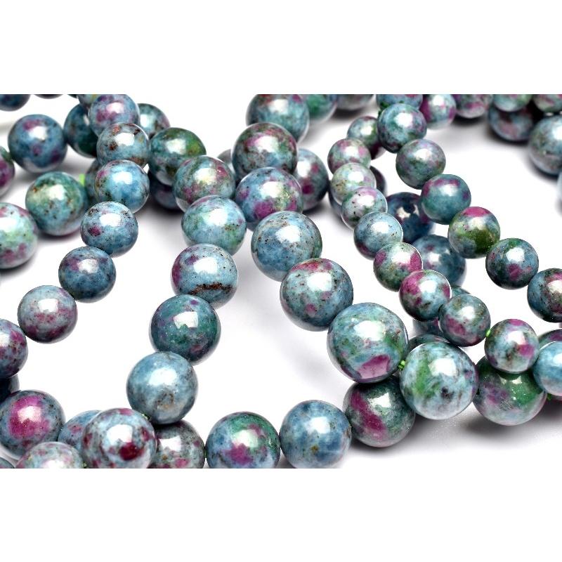 希少レア ルビーサファイアフックサイトインカイヤナイト 10.5mm