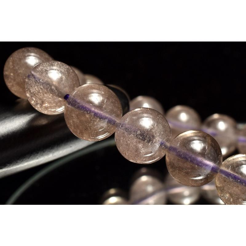 1点物】AAA☆希少パープル リビアングラス 8-8.5mm ブレスレット