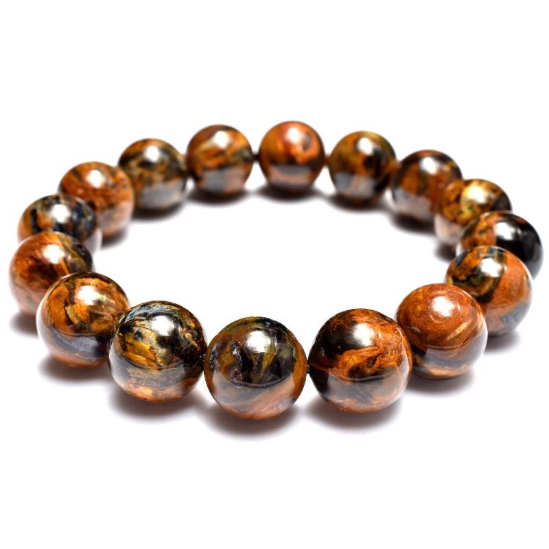 1点物】嵐の石◇高品質 ゴールデンブルーピーターサイト 13mm