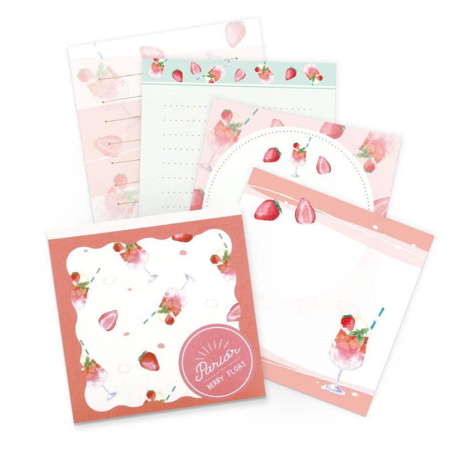 パーラー／メモ おしゃれ 大人 かわいい 可愛い フルーツ柄 スイーツ柄