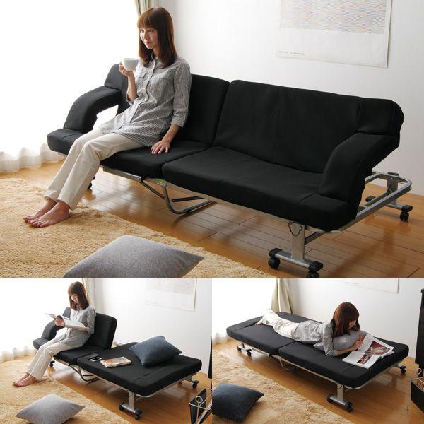 IRIS OHYAMA（アイリスオーヤマ） 折りたたみベッド リクライニング