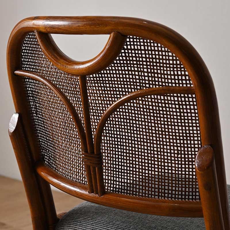 アウトレット品 アジアン家具 ラタン 座椅子 1脚 籐製 母の日 父の日