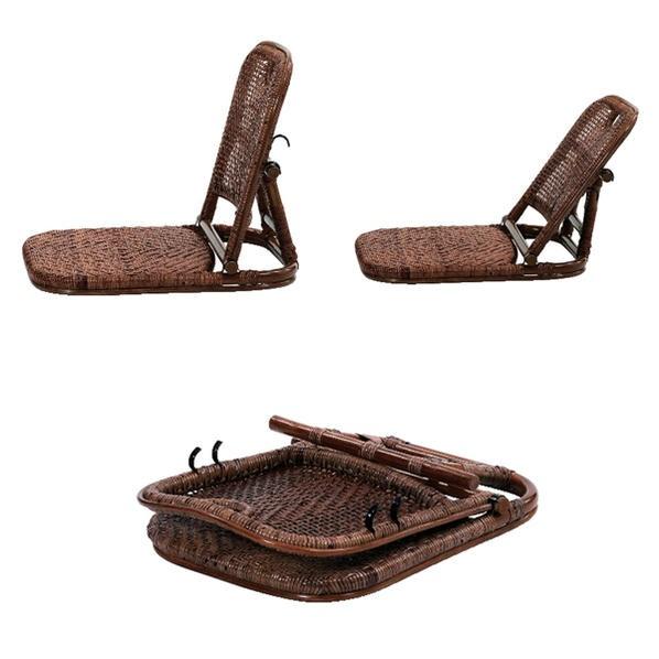 KOIZUMI（コイズミ） 座椅子 折りたたみ 籐の椅子 ラタン 和室 和風