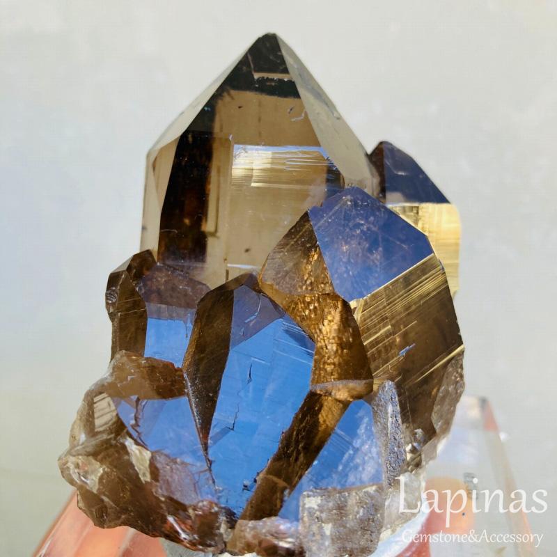 天然石 パワーストーン 水晶 鑑別書付き 天然クォーツ スモーキー