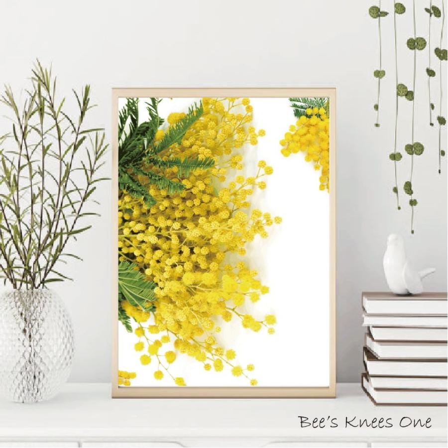 北欧アートポスター】Mimoza-ミモザ / アートパネル ノルディック A5