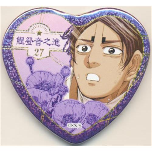 ゴールデンカムイ ゴールデンカムイ展 鶴見篤四郎の「愛です」缶バッジ