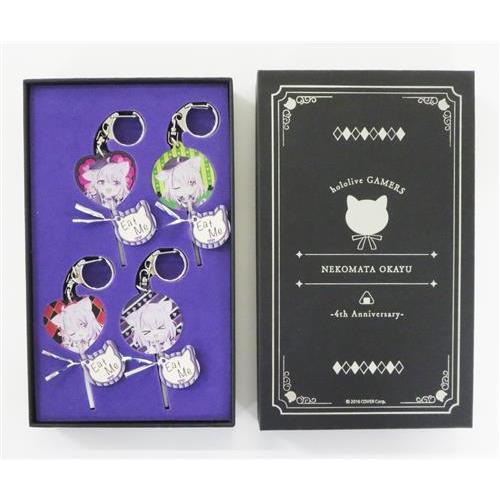 ホロライブ 活動4周年記念 キャンディアクリルキーホルダー(4種入り