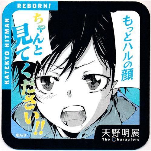 家庭教師ヒットマンREBORN 「天野明展」アートコースター 三浦ハル か