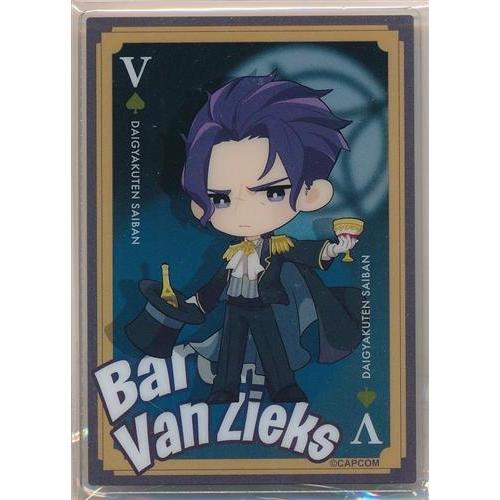 逆転裁判×カプコンカフェ カードアクリルスタンド バロック・バンジー