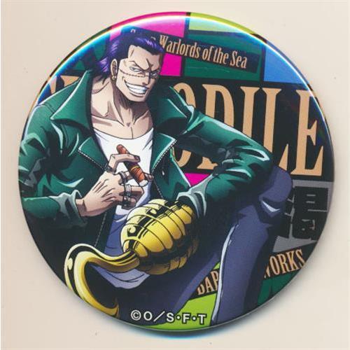 ONE PIECE 輩缶バッジ MUSIC サー・クロコダイル 麦わらストア限定