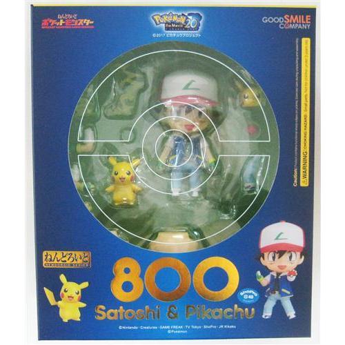 ねんどろいど 800 ポケットモンスター サトシ&ピカチュウ フィギュア