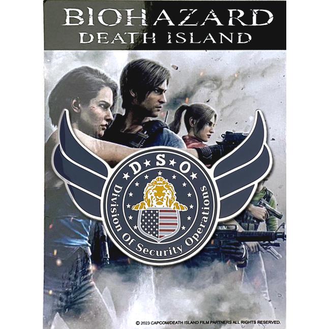 バイオハザード：デスアイランド DSO メタルステッカー : LEVEL4shop