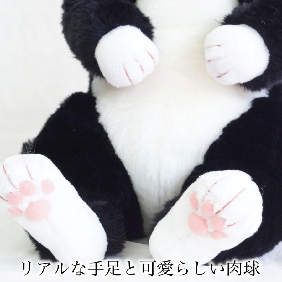 CUDDLY（カドリー） ぬいぐるみ 猫 ハチワレ《甚五郎 JingoroI